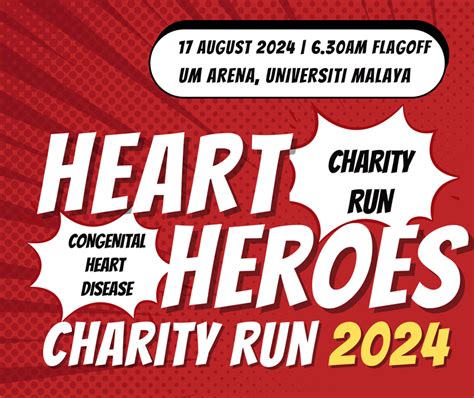 Heart Heroes Charity Run 2024 - The Malaysian Paediatric Association