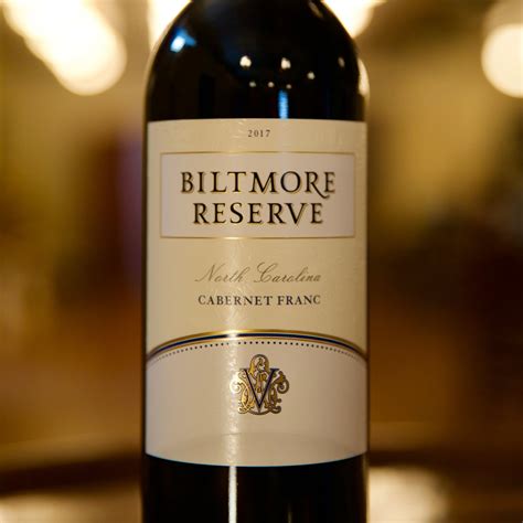 Biltmore Wines, Biltmore Reserve Series Cabernet Franc North Carolina ...