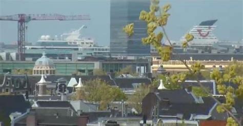 Amsterdam Cruise Ships Terminal Webcam Amsterdam Netherlands