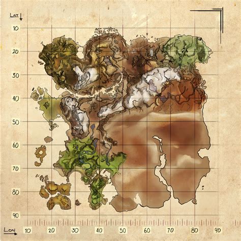 Explorer Map (Ragnarok) - Official ARK: Survival Evolved Wiki