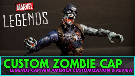 Custom Marvel Legends Zombie Captain America Action Figure - YouTube