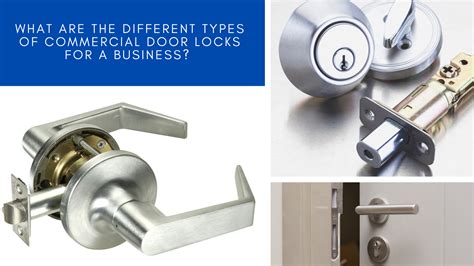 Types of Commercial Door Locks for Your Business