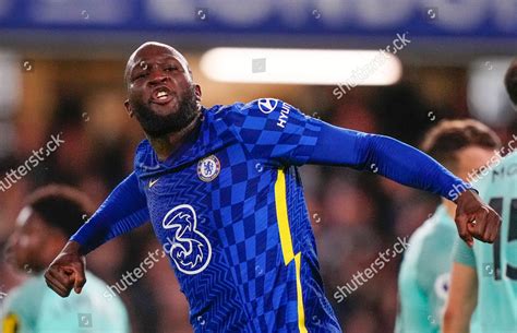 Romelu Lukaku Chelsea Celebrates Scoring Goal Editorial Stock Photo ...