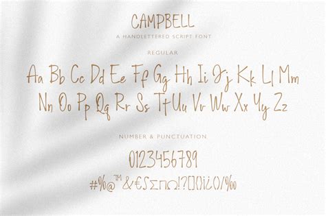 Campbell Font - Dfonts