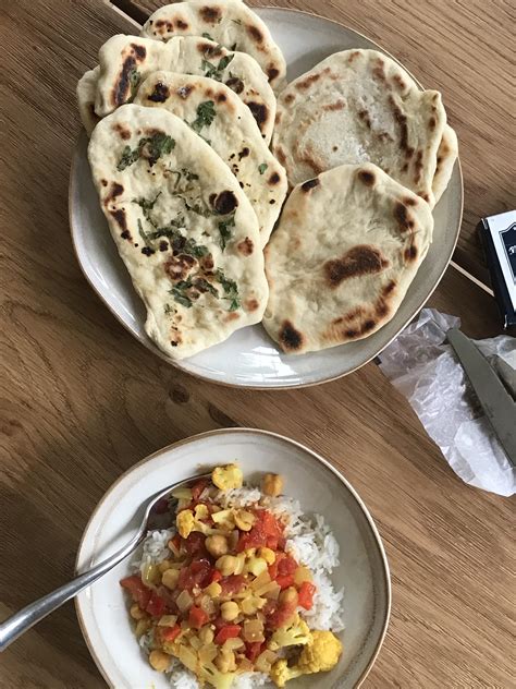 Homemade Naan! And curry! : r/VeganFoodPorn