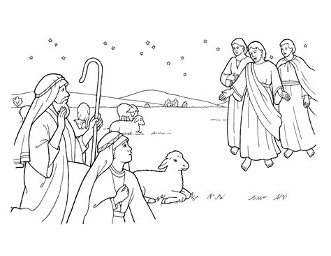 Nativity: Angels Appear to Shepherds