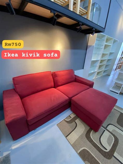 Ikea kivik, Furniture & Home Living, Furniture, Sofas on Carousell