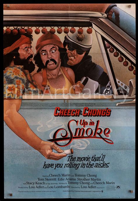 Up in Smoke Movie Poster 1978 1 Sheet (27x41)