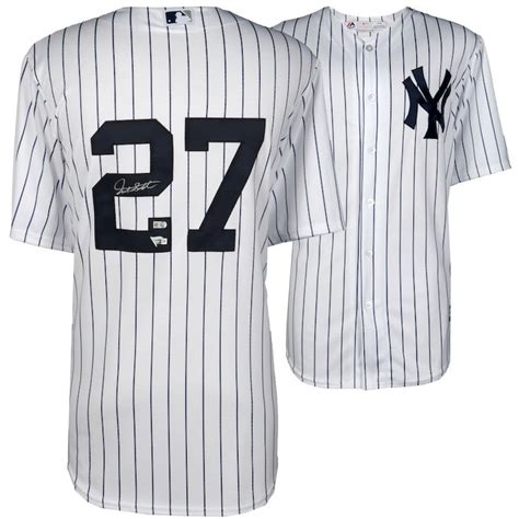 Giancarlo Stanton New York Yankees Autographed Majestic White Replica ...