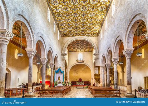 The Cathedral in Historic Center of Otranto Stock Image - Image of ...