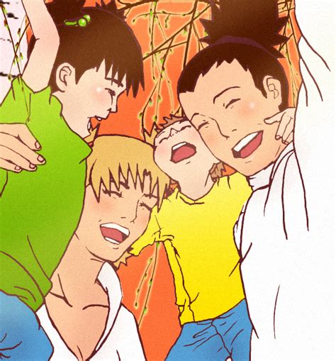 ShikaTema Family coloured by tiekko on DeviantArt