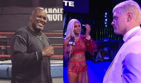 Shaq teased on AEW Dynamite; identity of new female star who ...