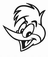 Woody Woodpecker Face coloring Page  Download Print Or Color Online sketch template