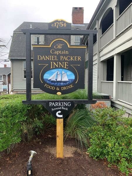 Daniel Packer Inn - Mystic Carved Signs | Hand Carved Signs Near Me | Skilled Craftsman