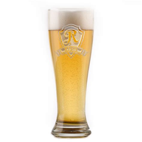 Pilsner Beer Glass Engraved Personalized Glassware Gifts Set - Etsy