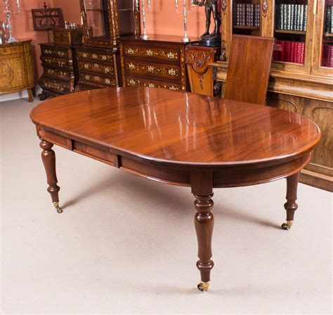 Antique Victorian Mahogany Dining Table C1880 and Eight Chairs at 1stdibs