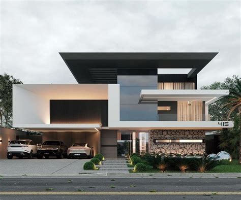 35+ Awesome Modern House Design Ideas | Modern exterior house designs, Contemporary house ...