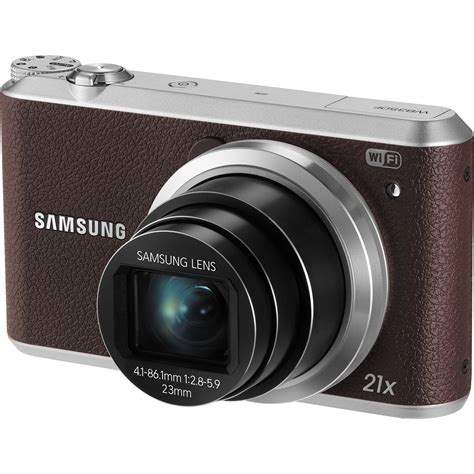 Samsung WB350F Smart Digital Camera (Brown) EC-WB350FBPNUS B&H