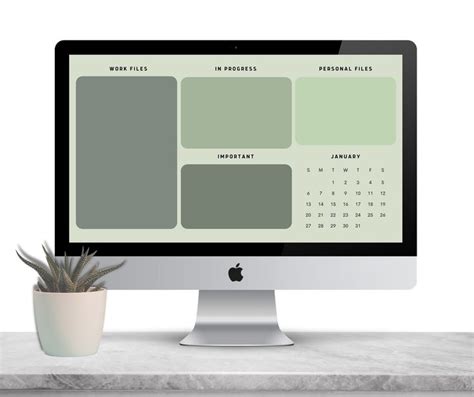 Minimalist Desktop Organizer Wallpaper Laptop Wallpaper - Etsy in 2022 | Desktop wallpaper ...