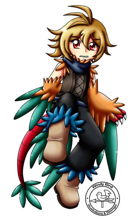 Commission Kumon Shiny Archeops by kailali on DeviantArt