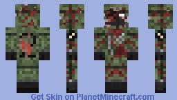 Hazmat Zombie (Zombie #1) Minecraft Skin