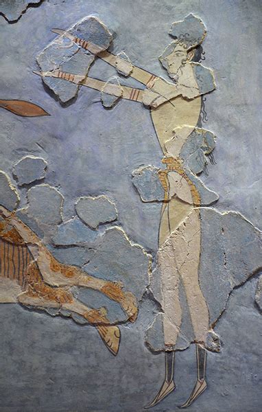 Bull-Leaping Fresco from the Palace of Knossos – Mythological Connections