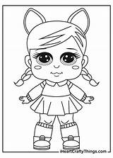 Doll Coloring Pages Printable sketch template