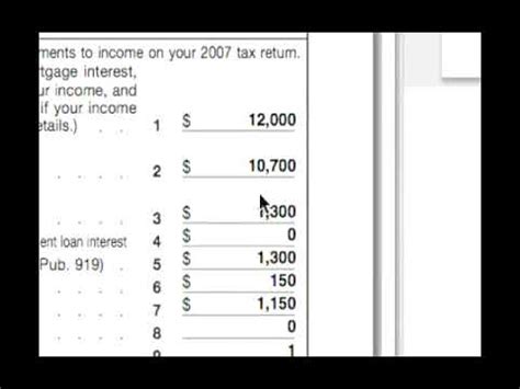 Deductions & Adjustments Worksheet: W-4 Tax Form - YouTube