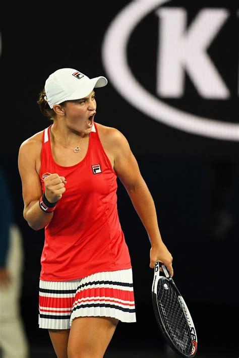 ASHLEIGH BARTY at Australian Open Tennis Tournament in Melbourne 01/18 ...