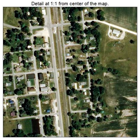 Aerial Photography Map of Foley, MO Missouri