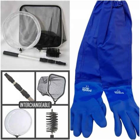 Pond Cleaning Care Kit - Water Garden Pond Maintenace and Care Items