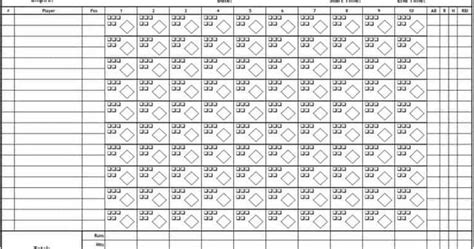 Baseball Scorecard Chart Baseball Scorecard Example Download Here Baseba… | Templates, Pdf ...