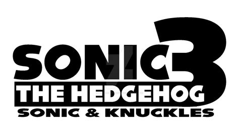 Sonic 3 Sonic Knuckles Logo by sonicisolated2022 on DeviantArt