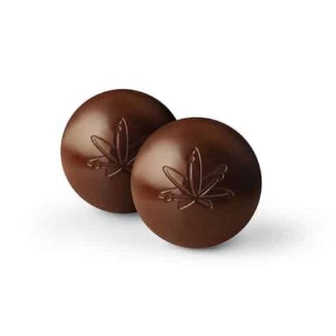 Cannabis Dark Chocolate Truffles - Eden Weeds Dispensary