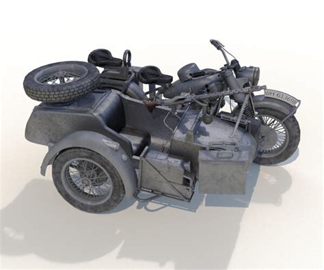 ArtStation - BMW R75 motorcycle | Resources