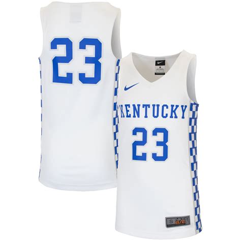 Youth Nike White Kentucky Wildcats Replica Basketball Jersey