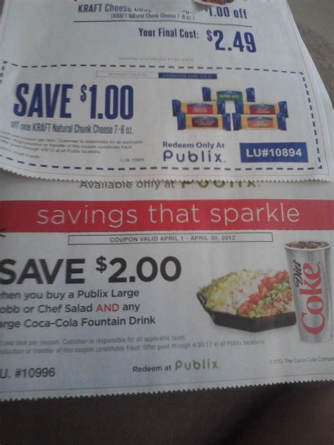 Publix Store Coupons in Today's Paper - Who Said Nothing in Life is Free?