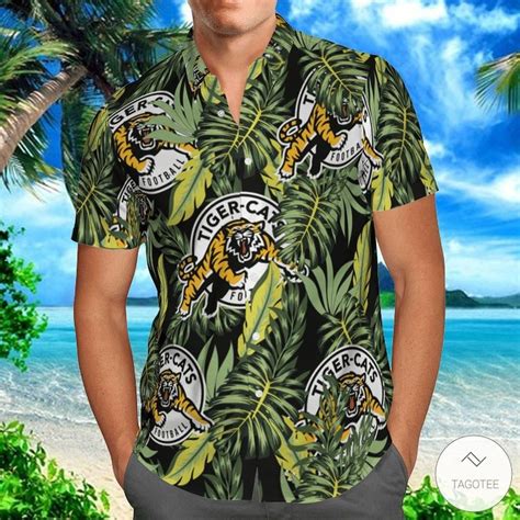 Hamilton Tiger-cats Hawaiian Shirt