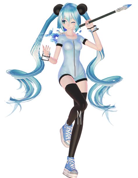 MMD DL - Miku Arcade/RPG model by NoUsernameIncluded on DeviantArt