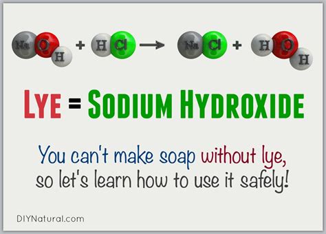 Sodium Hydroxide (Lye): Learn All About Lye & How to Make Soap Safely