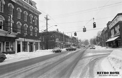 Downtown Camden - Jan. 17, 1984 | Downtown, Rome, Camden