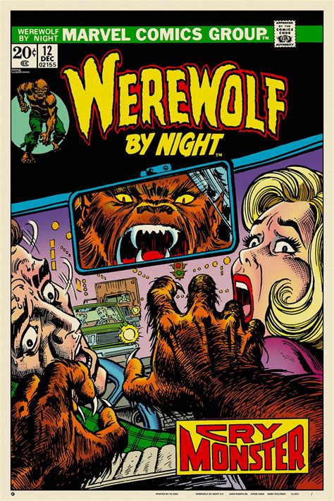 Werewolf by Night #12 Poster – Mondo