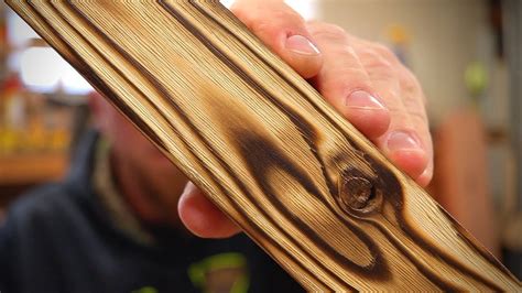 Wood Burning Tips For The Best Shou Sugi Ban Inspired Finish / DIY Charred Wood - YouTube