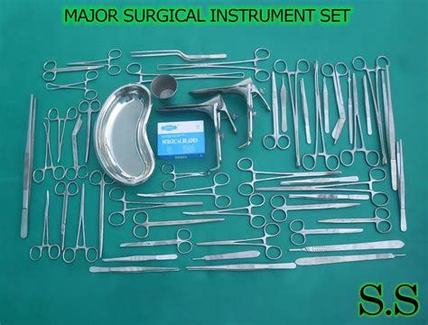 EXCELLENT QUALITY 462 PIECE MAJOR SURGICAL INSTRUMENT SET