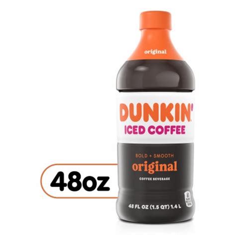 Dunkin' Original Iced Coffee Bottle, 48 fl oz - Smith’s Food and Drug