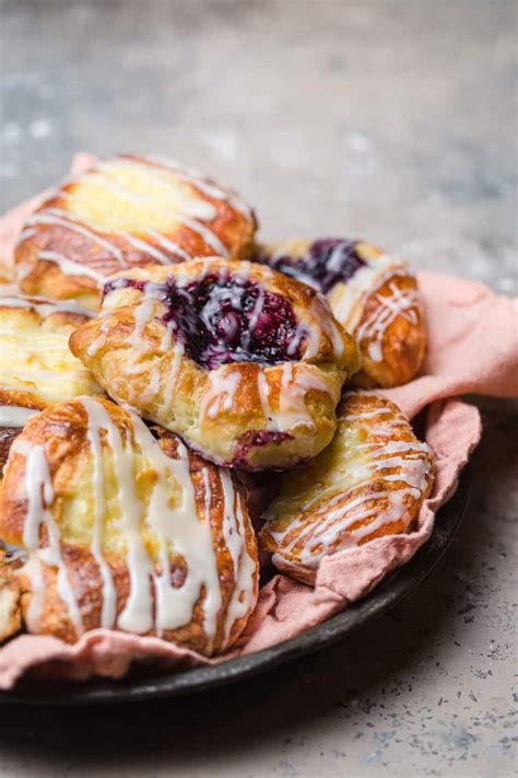 Homemade Danish Pastries - Brown Eyed Baker