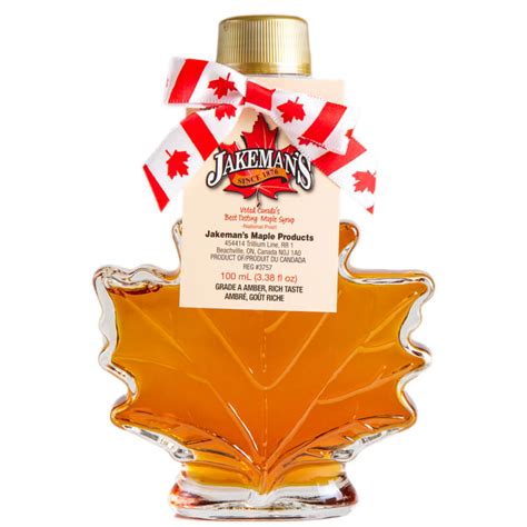 Maple Syrup Canada Grade A Amber 100ml - Jakeman's