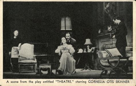 Cornelia Otis Skinner in "Theatre" Actresses