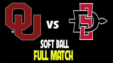 #1 Oklahoma Vs San Diego State | FULL GAME | NCAA Softball 02/23/2024 ...