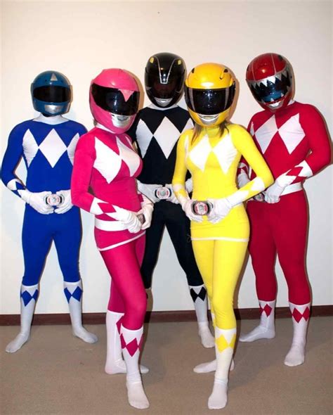 20 Years of Power Rangers : Mighty Morphin Power Rangers Cosplay